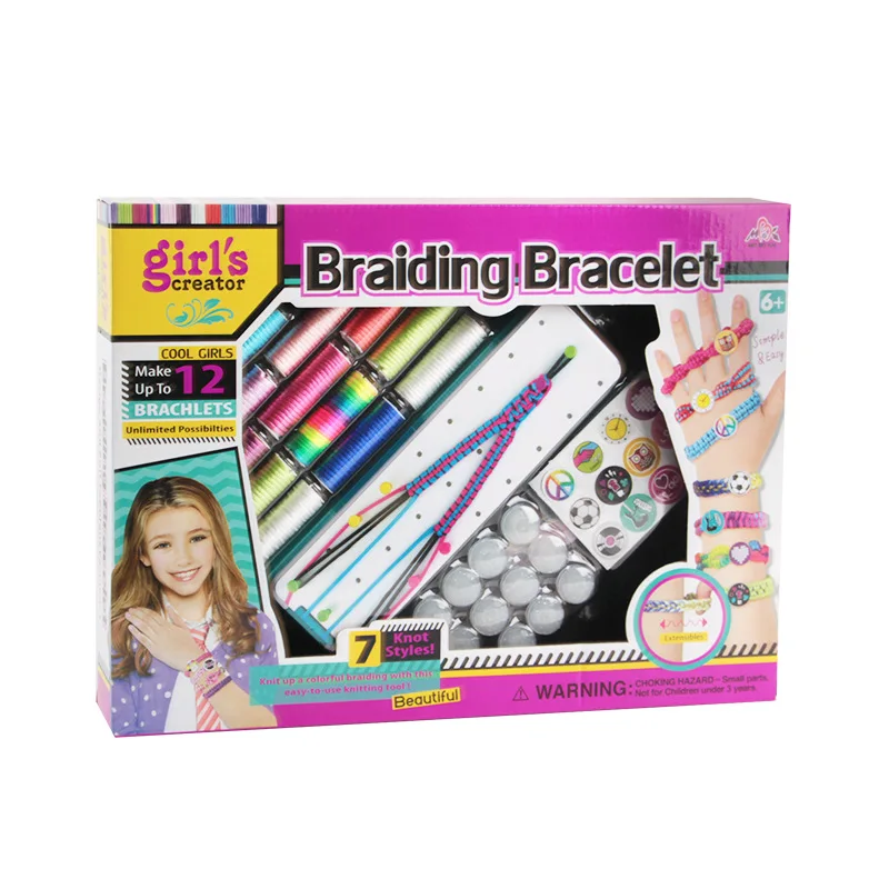 Friendship Bracelet Making Kit for Girls - Arts and Crafts Jewelry Making  Toys for 5 6 7 8 9 10 11 12 Years Old, Gifts for Kids - AliExpress