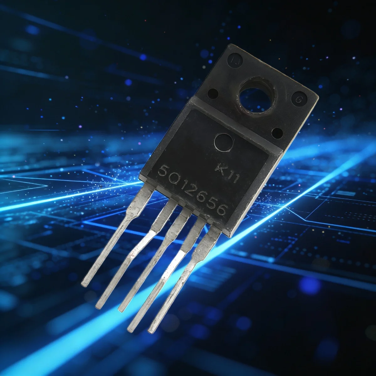 Assorted Power Transistor Set - 5 Pack, TO-220F-5 Package