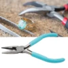 Small Pliers Stainless Steel Tong Head Jewelry Pliers Making Tool DIY Multi-purpose Tool Pliers Round Needle Nose Pliers Parts 4