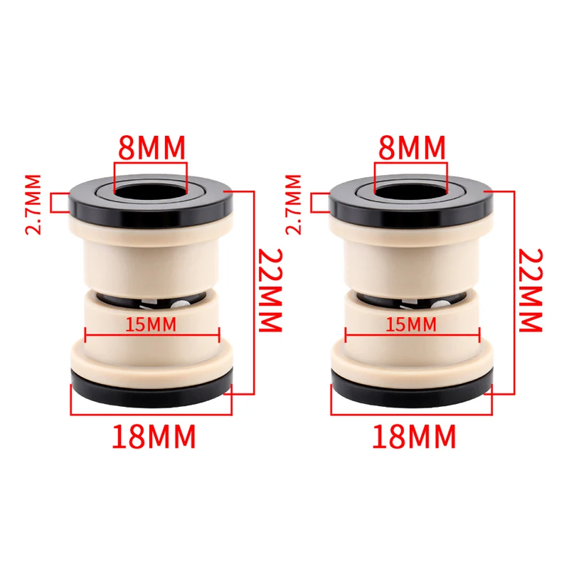 Precision MTB Rear Suspension Shock Absorber Bushing