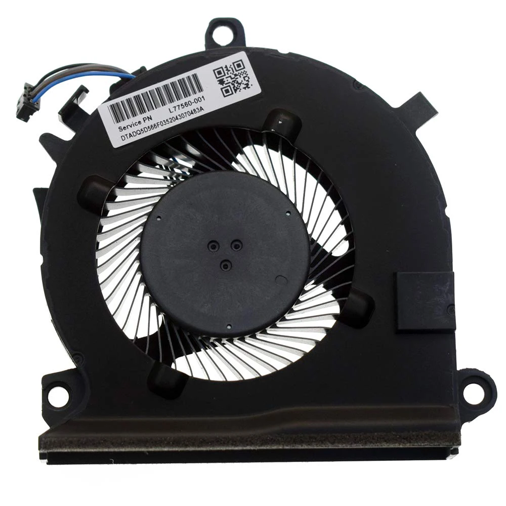 HP 파빌리온 게임용 노트북 CPU 냉각 선풍기, DFS2000055K0T DC5V 0.5A 4 핀, 15-EC L77560-001