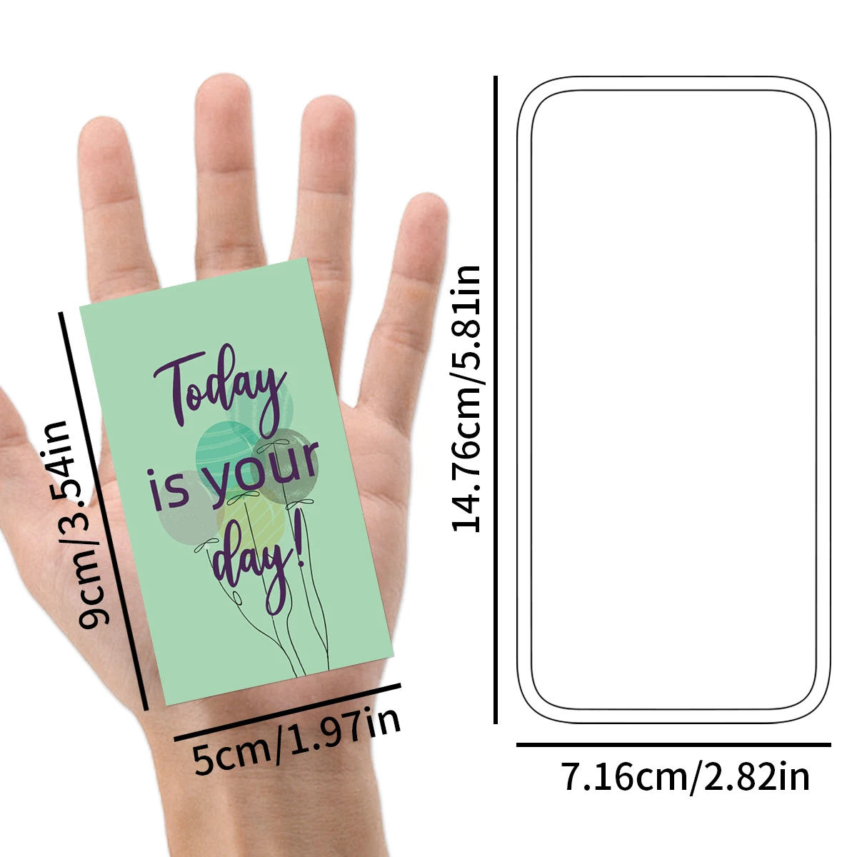 60PCS Inspirational Kindness Appreciate Gratitude Business Cards Encourage Mini Note Cards For Student Kids Motivational Cards business cards,mini greeting cards