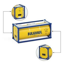 Evemodel N Scale 20ft Intermodal Shipping Tanktainer Container (BULKHAUL)