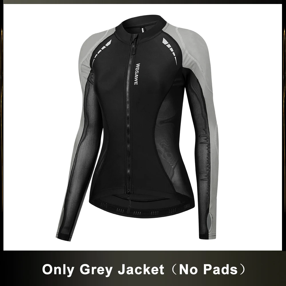 Grey Jacket No Pads