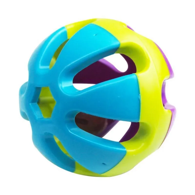Parrot Toy Bells Ball Multicolor Kickng Chewing For Pet Bird Cockatiel Small Pet Favorite Chase Game