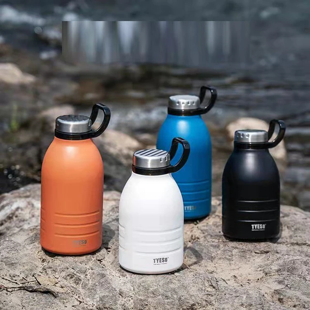 36oz Water Bottle Wide Mouth Vacuum Insulated Bottle Double Wall 18/8  Stainless Steel Powder Coated Travel Water bottle sport - AliExpress