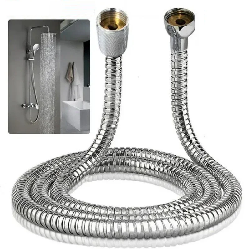 shower hose household water heater shower nozzle accessories 304 stainless steel electroplated metal
