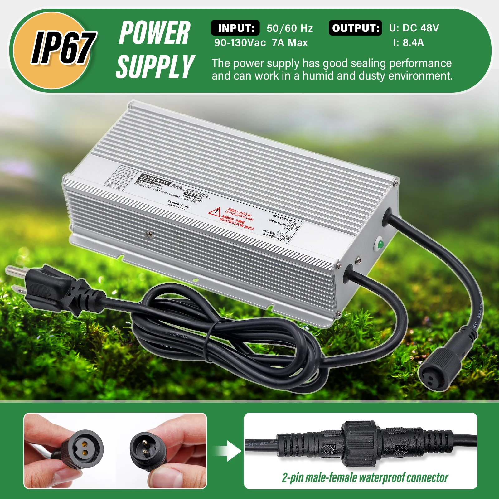 DC 45V 10 head Ultrasonic Atomizer Air Humidifier Mist Maker Fogger Industrial Humidifier With 110V/220V Power Supply 5