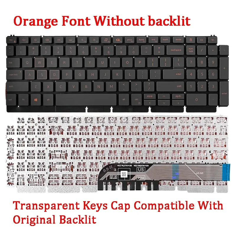 New Original Laptop Keyboard For DELL G15 Ryzen Edition G15 5505 5518 5520 5521