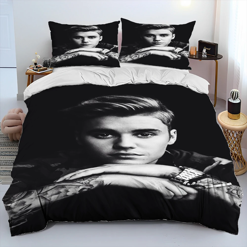 Justin-Bieber JBiebs Comforter set Duvet Cover Bed Set Quilt Cover
