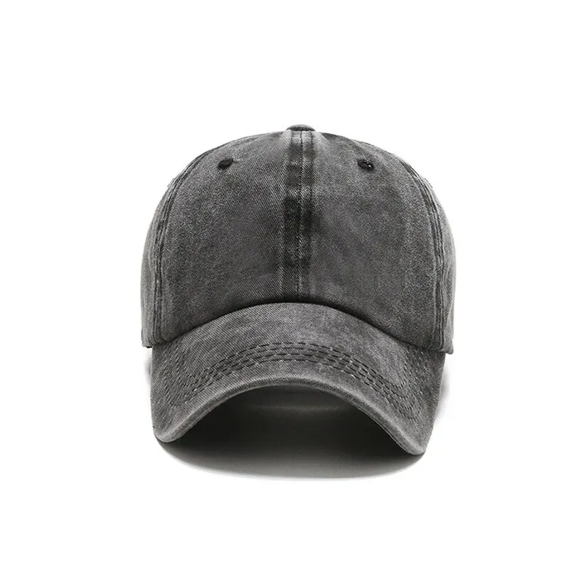 Four Seasons Sunscreen Denim Baseball Hat Korean Version Sunhat Simple Fashion Cap baseball cap baseball hats baseball caps sun cap