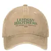 Lehman Brothers Risk Management 2008 Financial Baseball Cap Bank Cool Unisex Men Hip Hop Dad Hats Sun-Proof Baseball Caps Gift 1