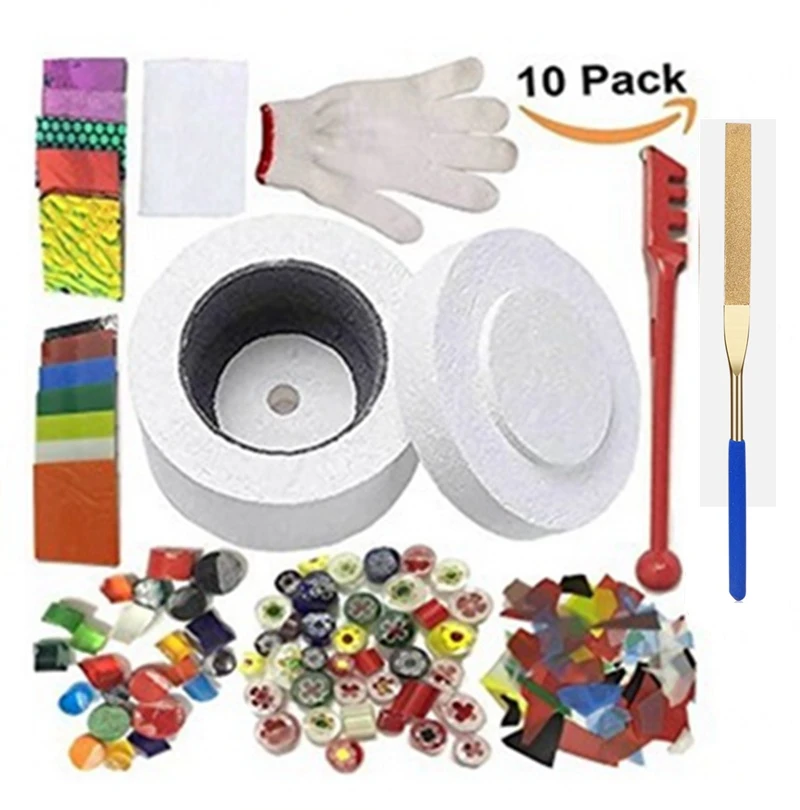 Hot Products Professional Microwave Kiln Kit 10 Piece Set For Fusing Glass