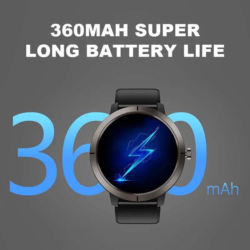 Smartwatch Sportivo GPS con Schermo AMOLED da 1,32'', Impermeabile 5ATM, Batteria da 360mAh, Altimetro, Barometro e Bussola - immagine 5