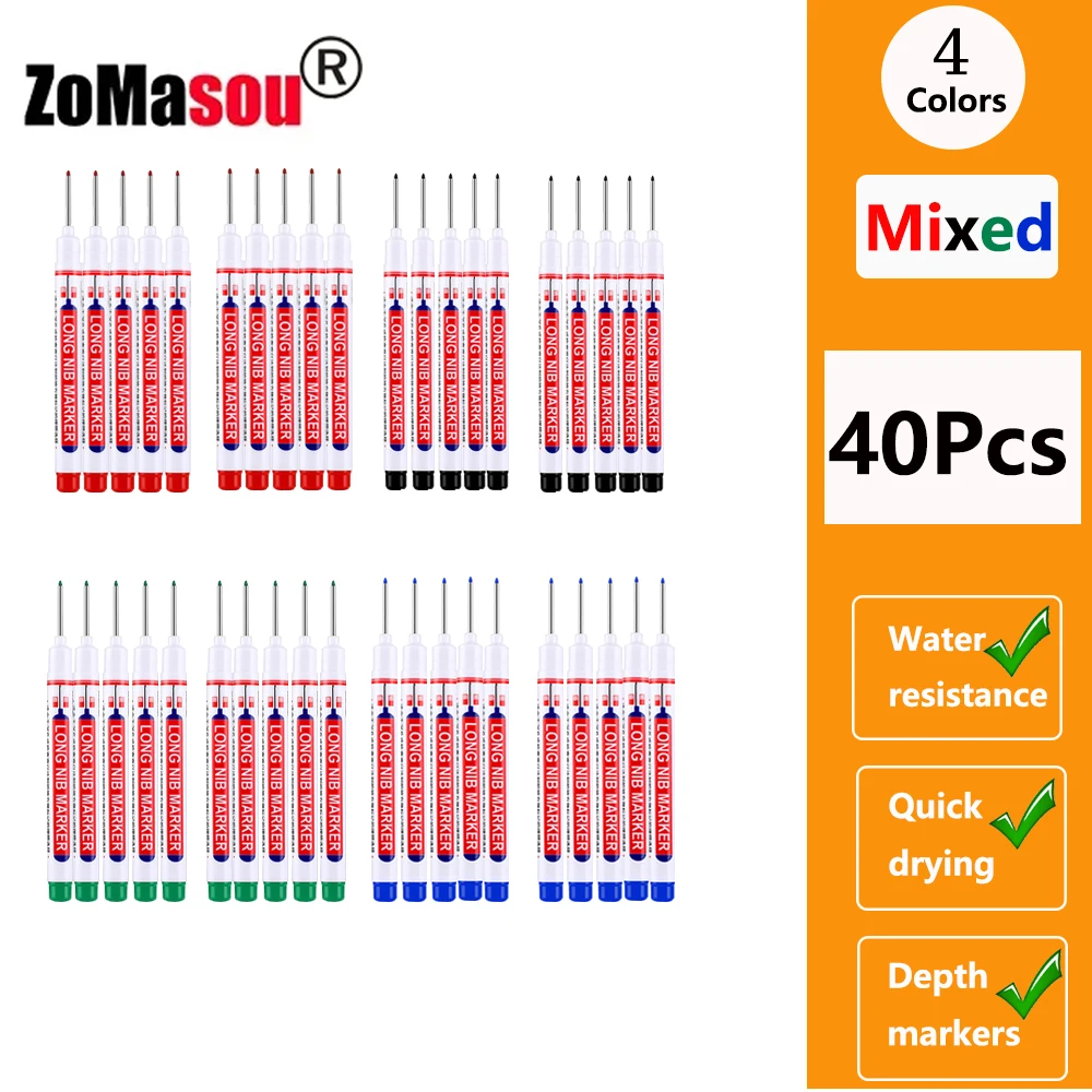 Premium Waterproof Deep Hole Markers