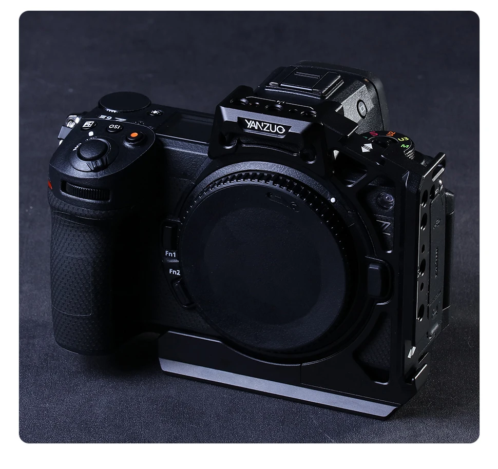 For Nikon Z63 Digital Slr Camera Z6iii Video Stabilizer Quick Board Half Cage Ac