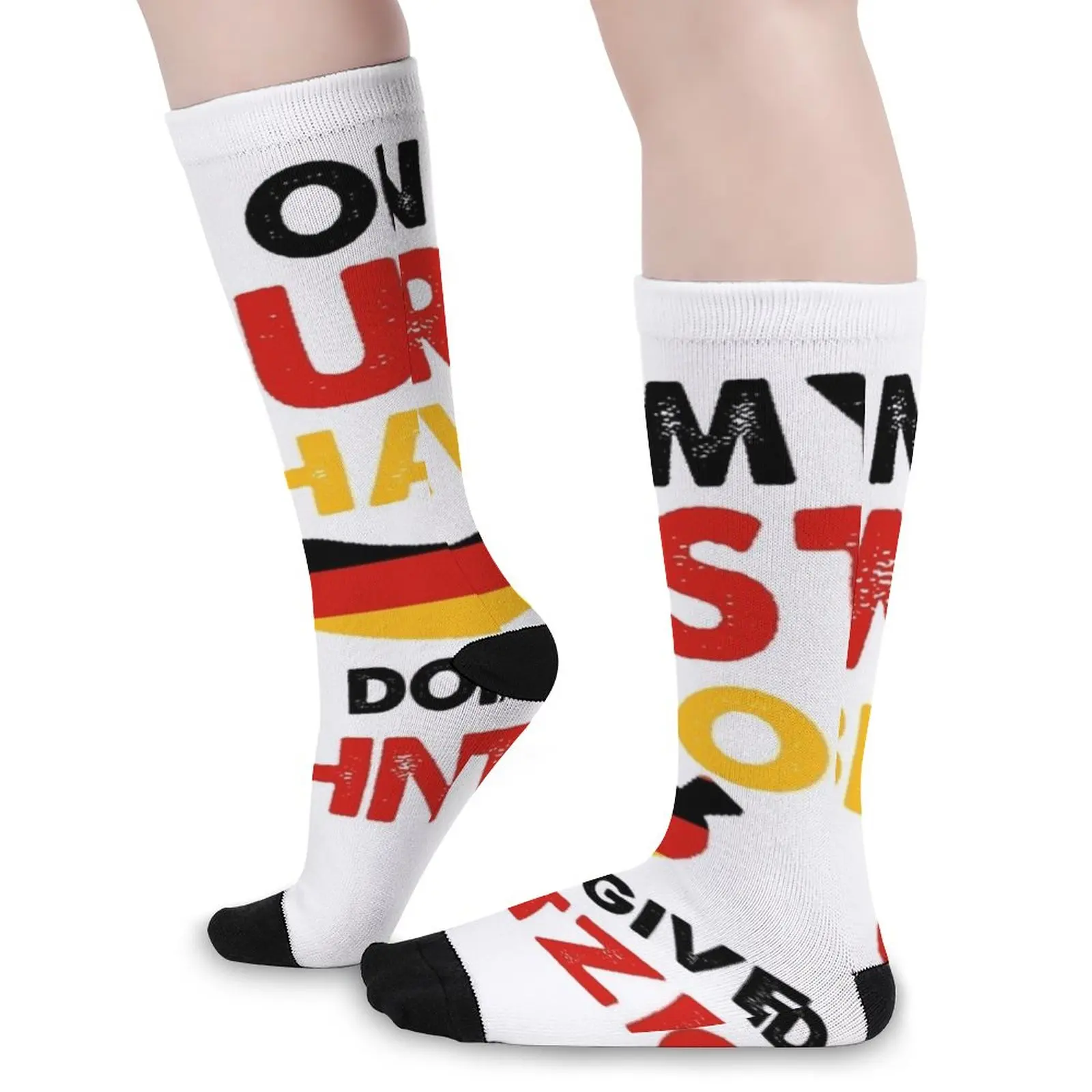 I'm On My Wurst Behavior I Dont Give A Schnitzel Oktoberfest Socks gifts for men luxury socks compression socks Women