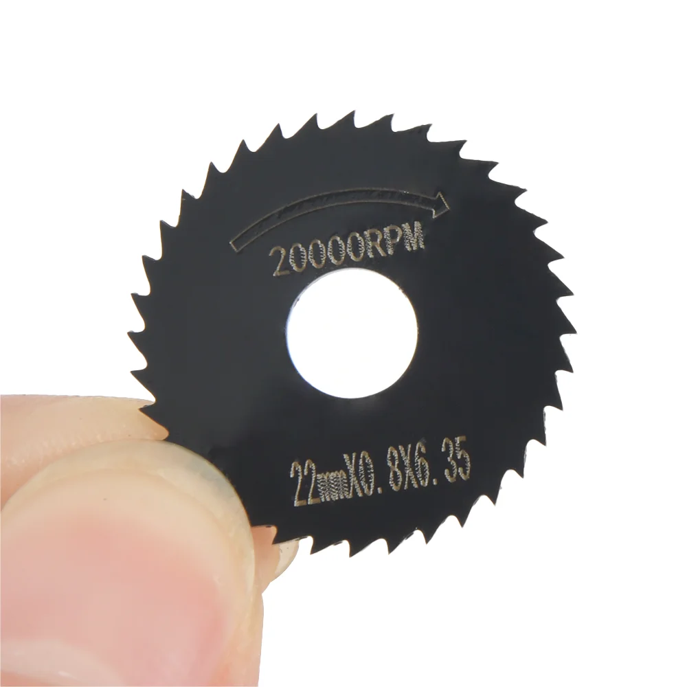 6Pcs Mini Six Piece Small Saw Blade 22-44mm Cutting Blade Metal Cutter Power Tool Accessories