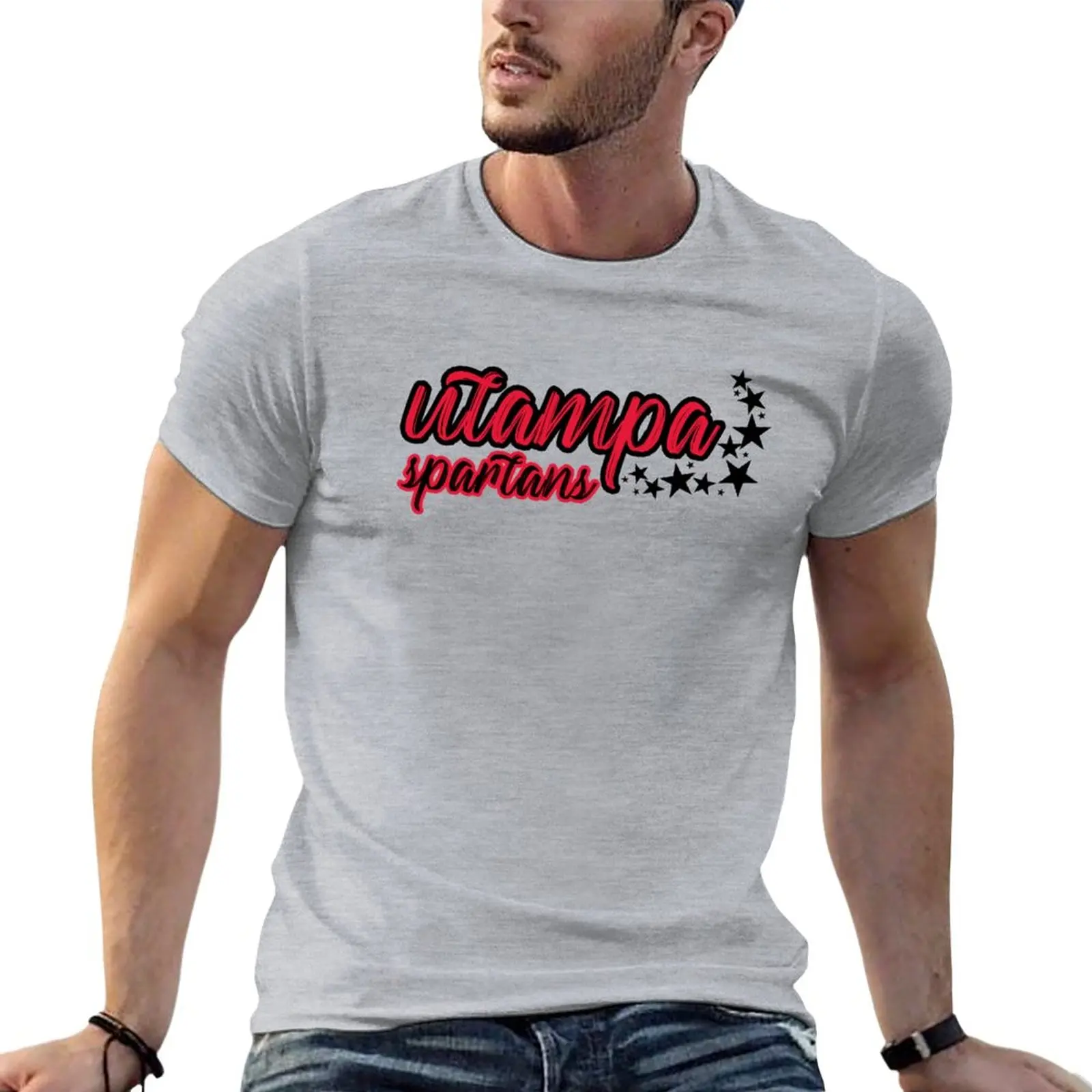 

utampa T-Shirt plus size tops T-shirt short black t shirts Men's clothing