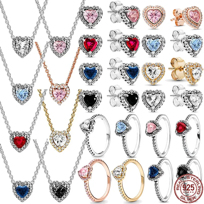 

Серьги-кольца из серебра 925 пробы в виде сердца