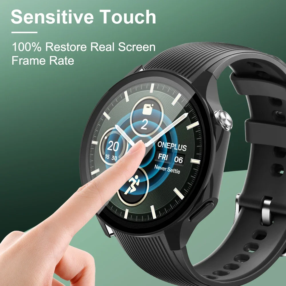 OnePlus Watch 2 OPPO Watch X Smartwatch Screen Protector Case Bumper Cover Accessories
