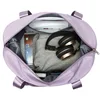 Carry On Travel Duffle Bag Nylon Waterproof Yoga Sports Bags Fitness Gym Bags for Women Large Capacity Storage Luggage Handbag 3