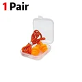 1 Pair Orange