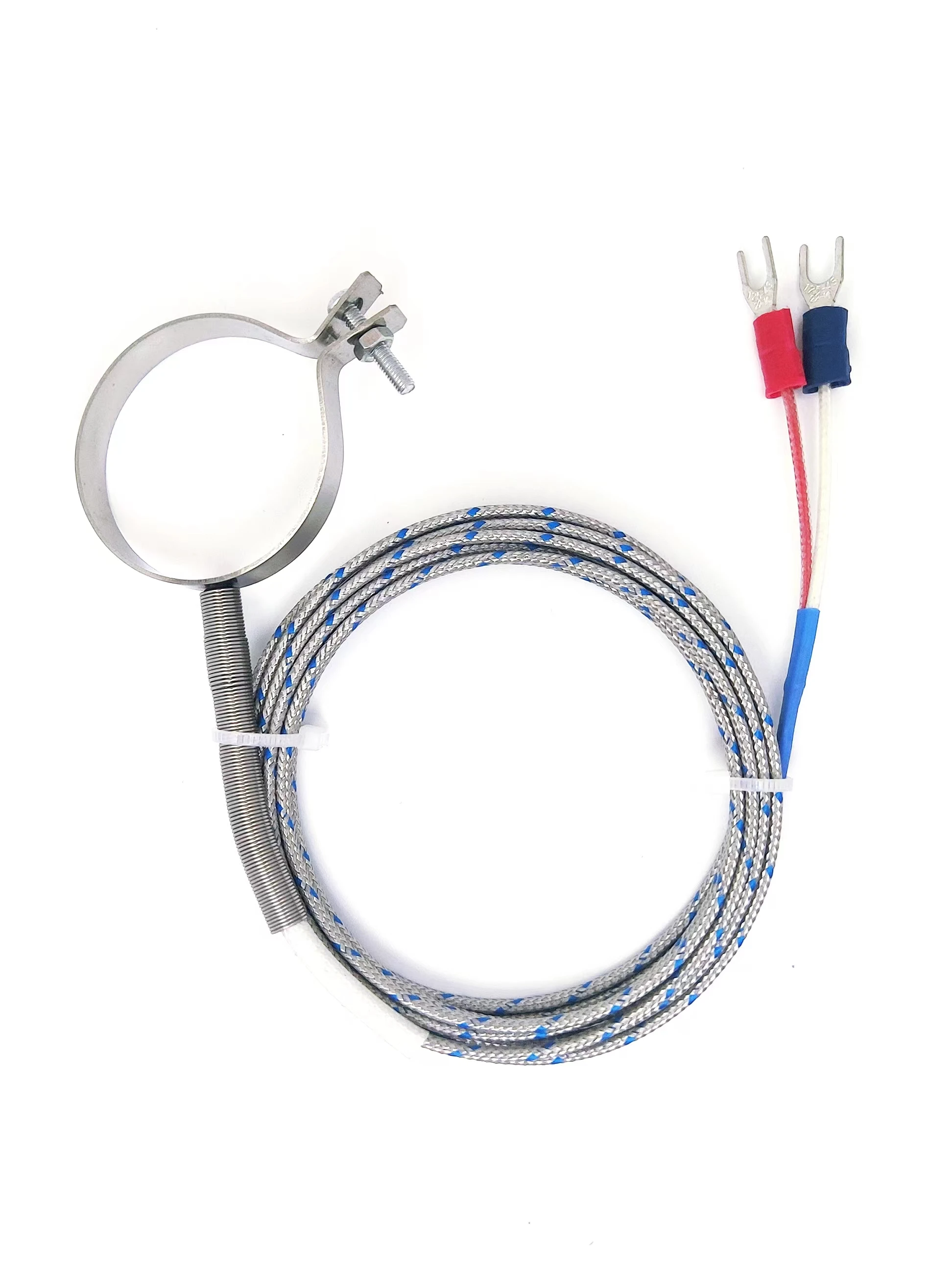 

M40 circular bone thermocouple K-type temperature probe Extruder temperature sensing line nozzle temperature measurement cable.