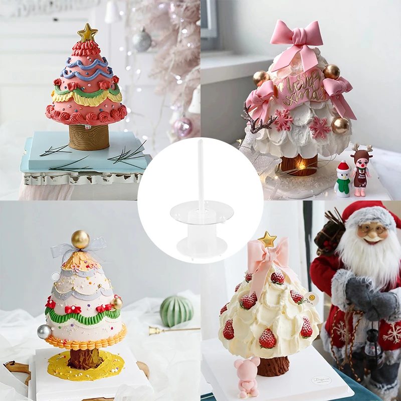 

1pc Cake Support Frame Wishing Tree Practical Cake Stands Dessert Support Spacer Piling Bracket Kitchen DIY Cake Tool Cake Decor