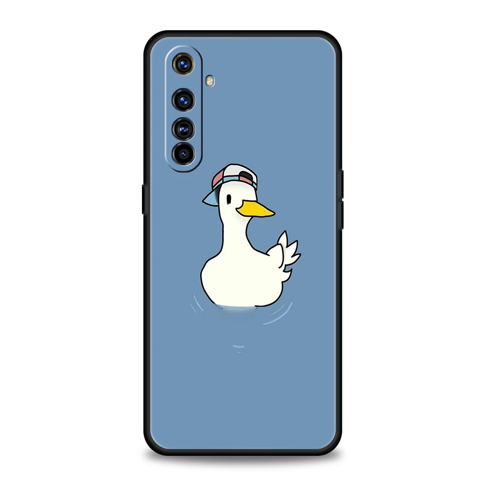 Cartoon Cute Goose Game Phone Case - Shockproof Silicone Shell