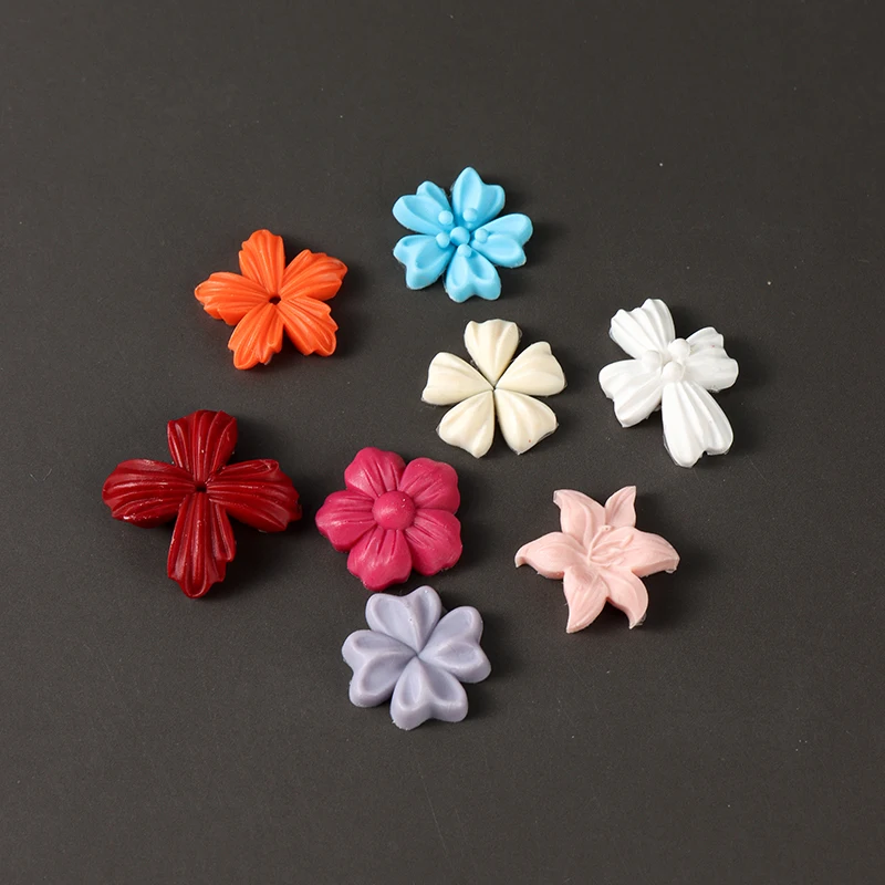 Nail Art Tools Spring Flower Petals Silicone Nail Mold Lily Cherry Blossom Floral DIY Design Manicure Template Carving Stencil