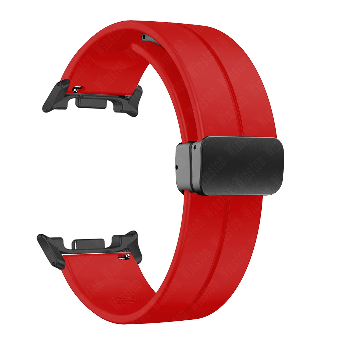 Magnetic Buckle Silicone Watch Band - Universal Fit