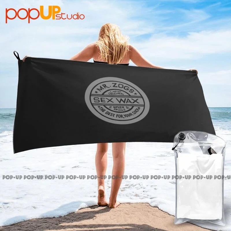 Sex Wax Mr Zogs Surf P-363 Quick Dry Towel Surf Swimming Lightweight Sports Towel