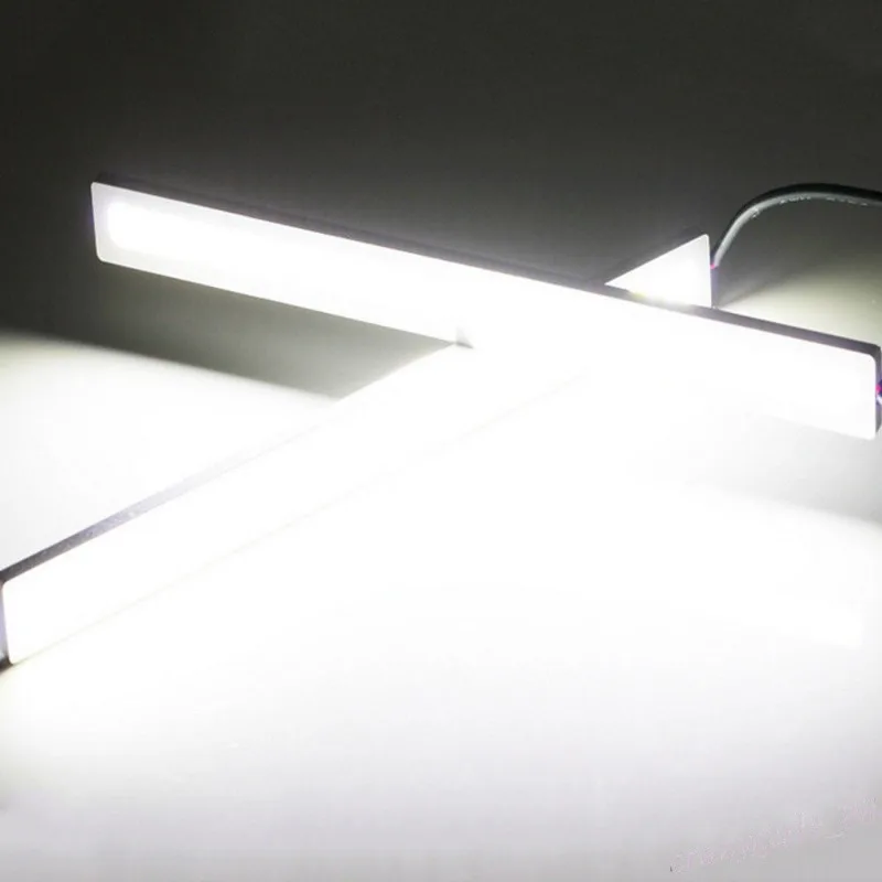 Waterproof Daytime Running Lights COB Fog Lamp Car Styling Led Day Light DRL Lamp Fog Bar Lamp Strip Lights 17cm Universal
