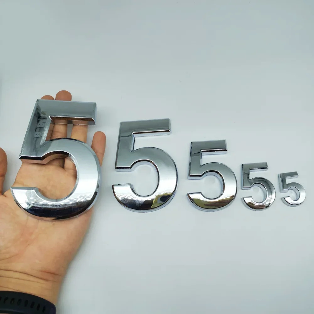 House Number Outdoor Sticker 3.5-12cm Self Adhesive Digits For Apartment Hotel Office Residential