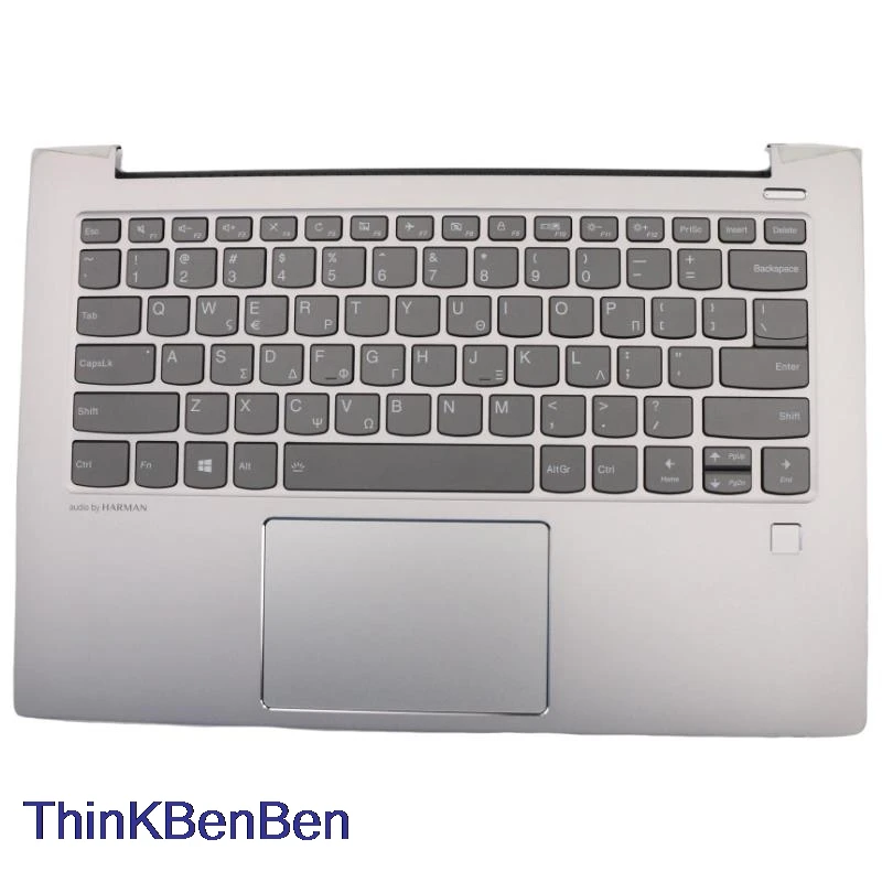 

GR греческая минеральная серая клавиатура верхний корпус для рук чехол для Lenovo Ideapad 530S 14 14IKB 14ARR 5CB0R11786