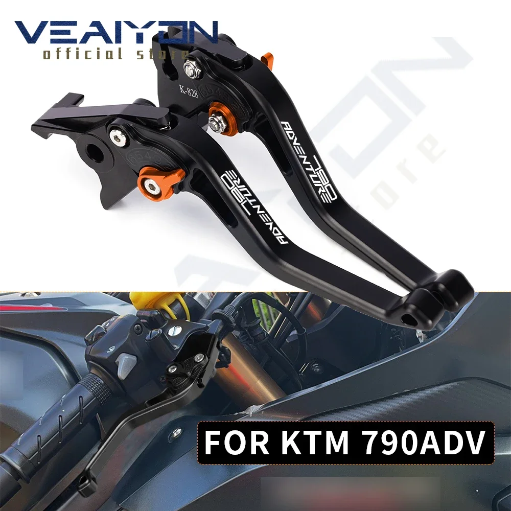 

For KTM 790 Adventure 790 Adv. 790Adv 2020 2021 2022 Motorcycle Accessories CNC Aluminum Handle Brake Clutch Lever