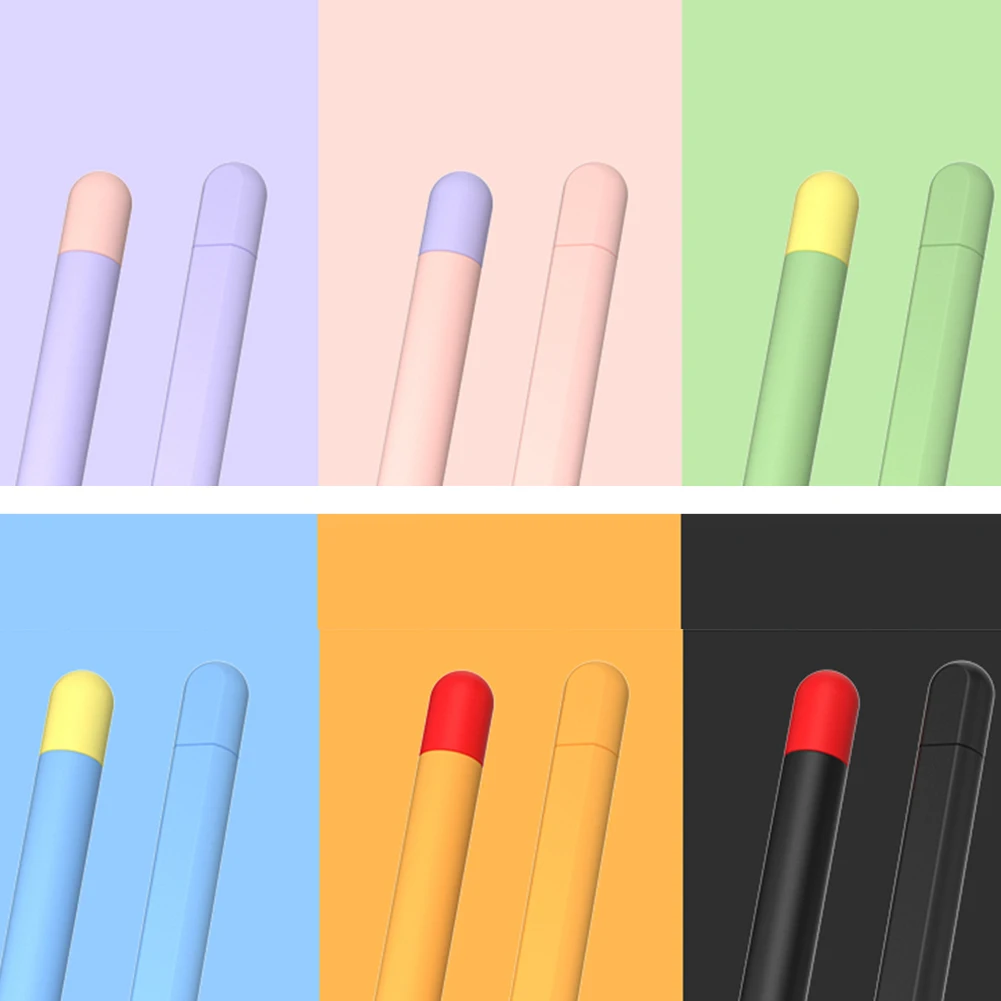 para Samsung Galaxy Tab s6 Lite s7 Plus s8 Estojo de Lápis de Proteção de Silicone Tablet Caneta Stylus Toque Caneta Manga Capa de Pele Manga - Imagem 6