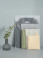 WORTHBUY 10PCS Clothes Storage Bag With Zipper Travel Portable Bags For Underwear Socks Shoe Bag Waterproof Luggage Organizer 1