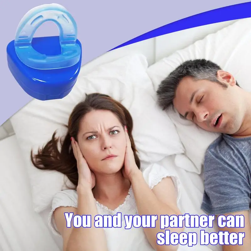 Anti Snoring Mouthpiece Snore Device Stopper Reduce Aid Snore Solution Easy Breathing