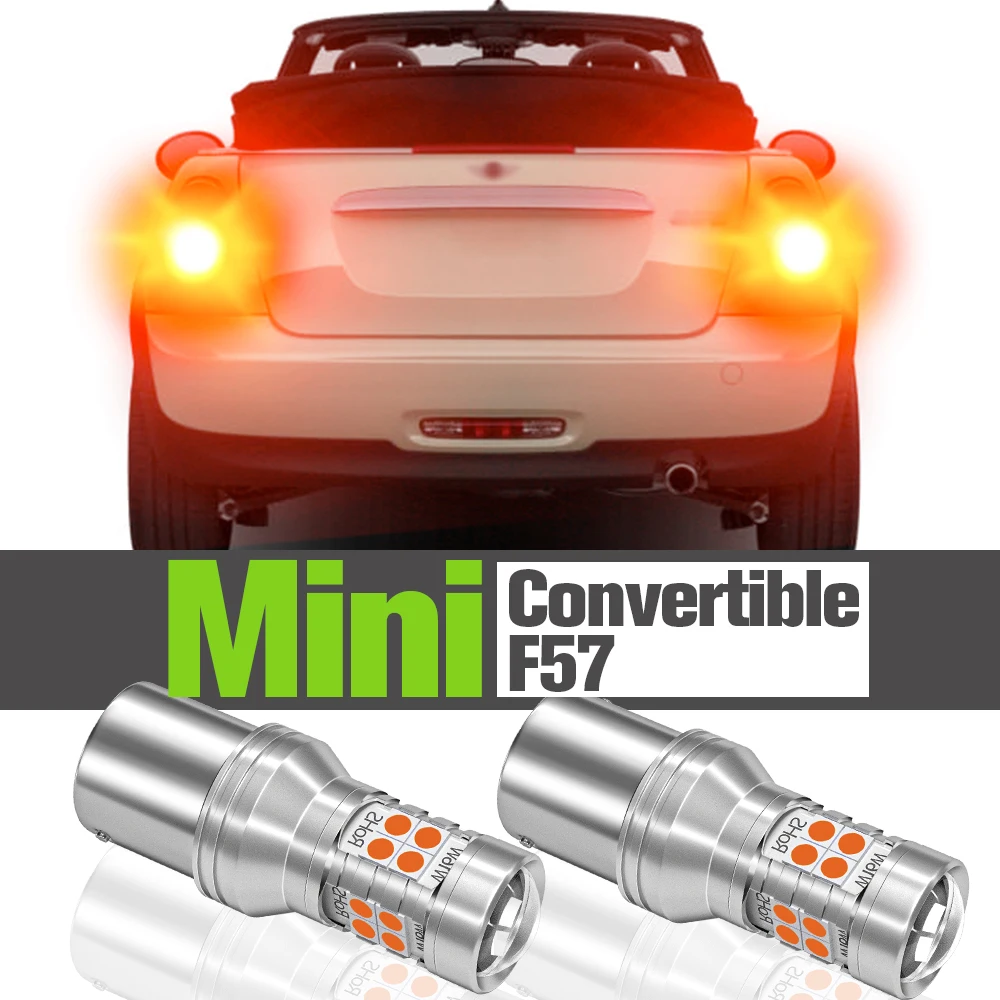 

2x LED Brake Light Accessories Lamp For Mini Cooper Convertible F57 2015 2016 2017 2018 2019 2020