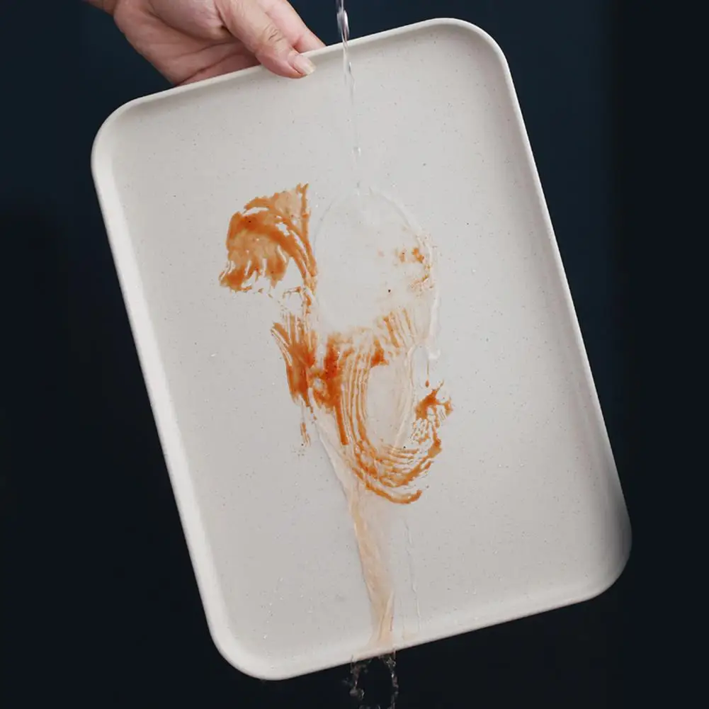 Multi-use Large Capacity Serving Tray Plastic Practical Food-grade Storage Tray посуда platos тарелки 접시 تخدم لوحات