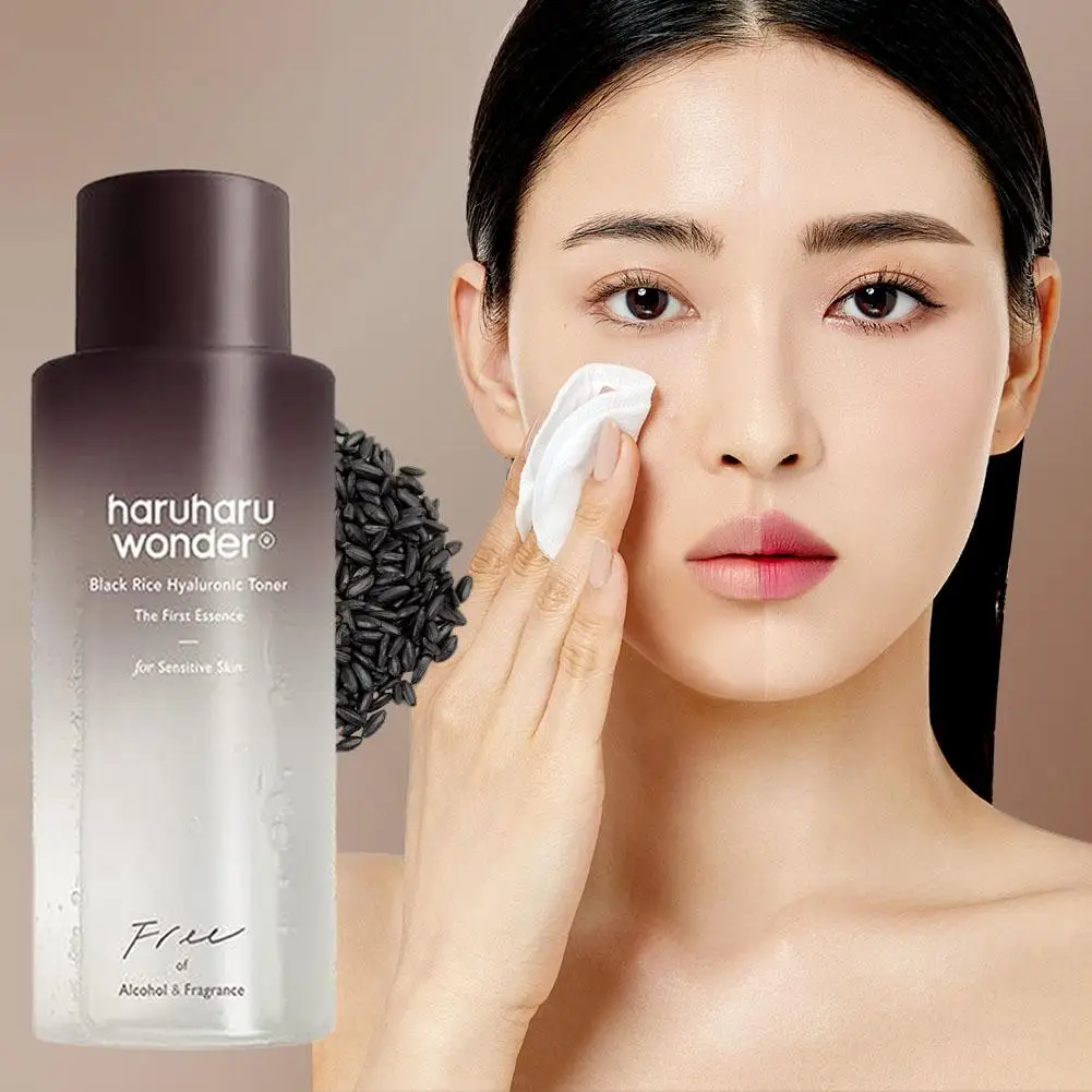 Korean Haruharu Black Rice Hyaluronic Acid Toner/Cleansing Oil Korean Acid Toner Facial Moisturizing Soothing Beauty Skin Care 3