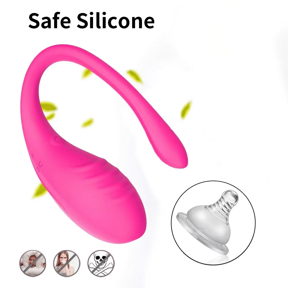 Vibradores vaginales controlados por aplicación masajeador de huevo vibratorio para mujeres y parejas, anal, estimulador usable, punto G, 9 velocidades 6 Vibradores vaginales controlados por aplicación masajeador de huevo vibratorio para mujeres y parejas, anal, estimulador usable, punto G, 9 velocidades 6