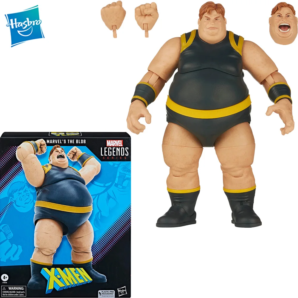 

[In Stock] Hasbro Marvel Legends The Blob 3 Accessories 6-Inch Action Figure Original Toy Collectible Model Gift