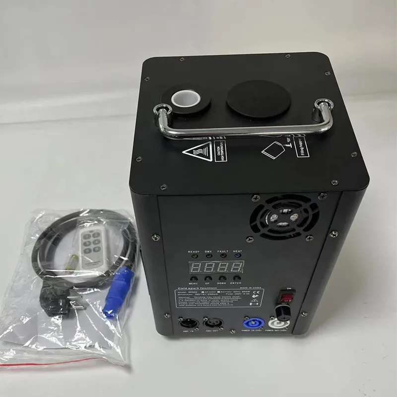 콜드 스파크 기계 결혼식 Dmx512 원격 제어 콜드 스파클러 무대 쇼 600W Sparke 기계 효과 기계 무대 이벤트 쇼