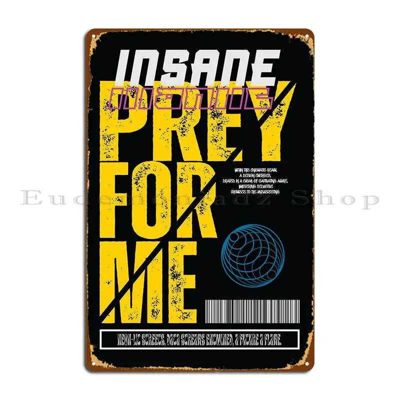 Prey For Me Moder Design Metal Sign Vintage Garage Designer Living Room Cinema Tin Sign Poster