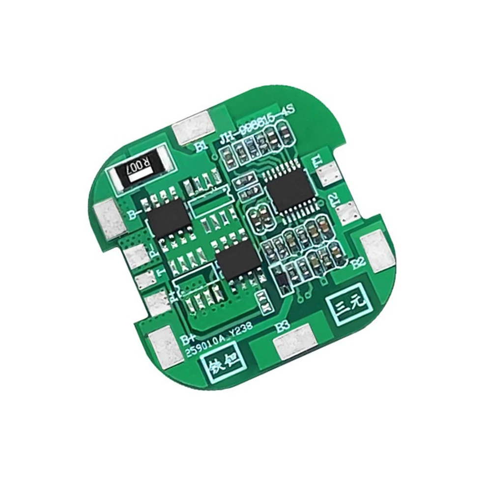 

4S BMS 8A 12.8V Lithium Battery Charging Square PCB Circuit Protection Board