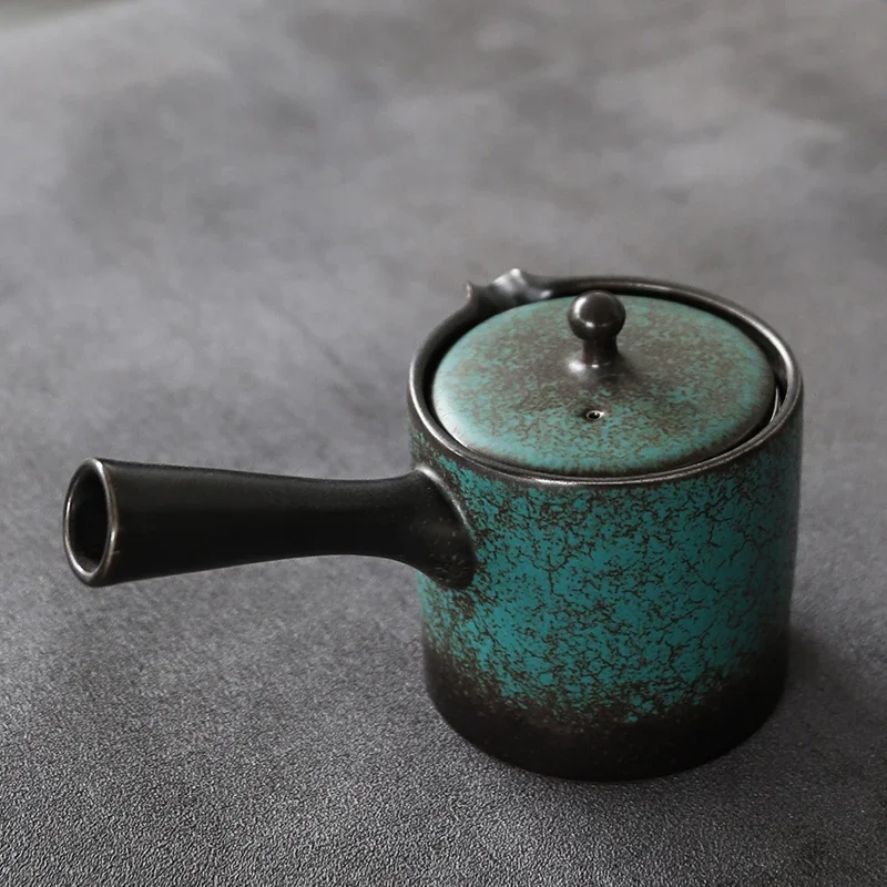 Théière Kyusu en céramique verte 150 ml
