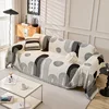 Universal Sofa Cover Winter Plush One-Piece Sofa Protector Nordic Sle Machine Washable for Three-Seater Sofa Dustproof 6